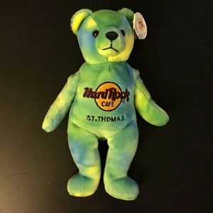 Hard Rock Cafe Collectible Bear "Monty Beara"